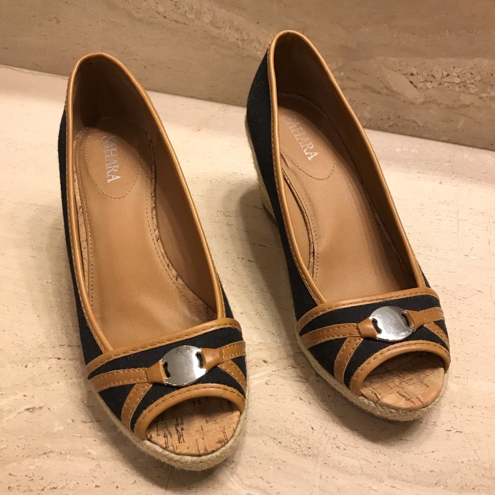 Sahara Peep Toe Espadrilles